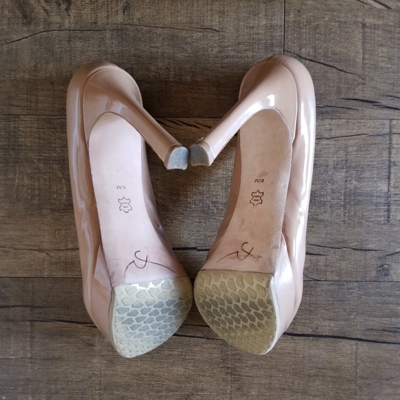 SOLD 💫 Joan & David Nude Heels 8.5M - Picture 5 of 8